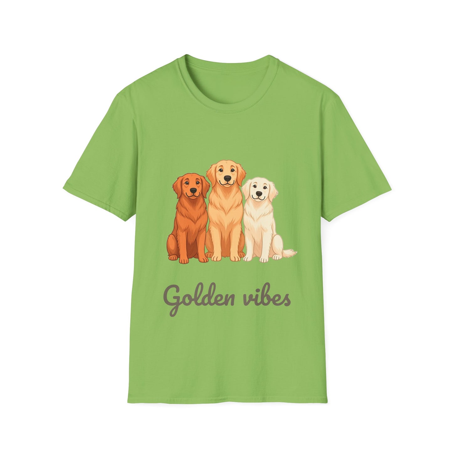 Camiseta Unisex Golden Retriever – Para Amantes de Goldens con Estilo y Buenas Vibras