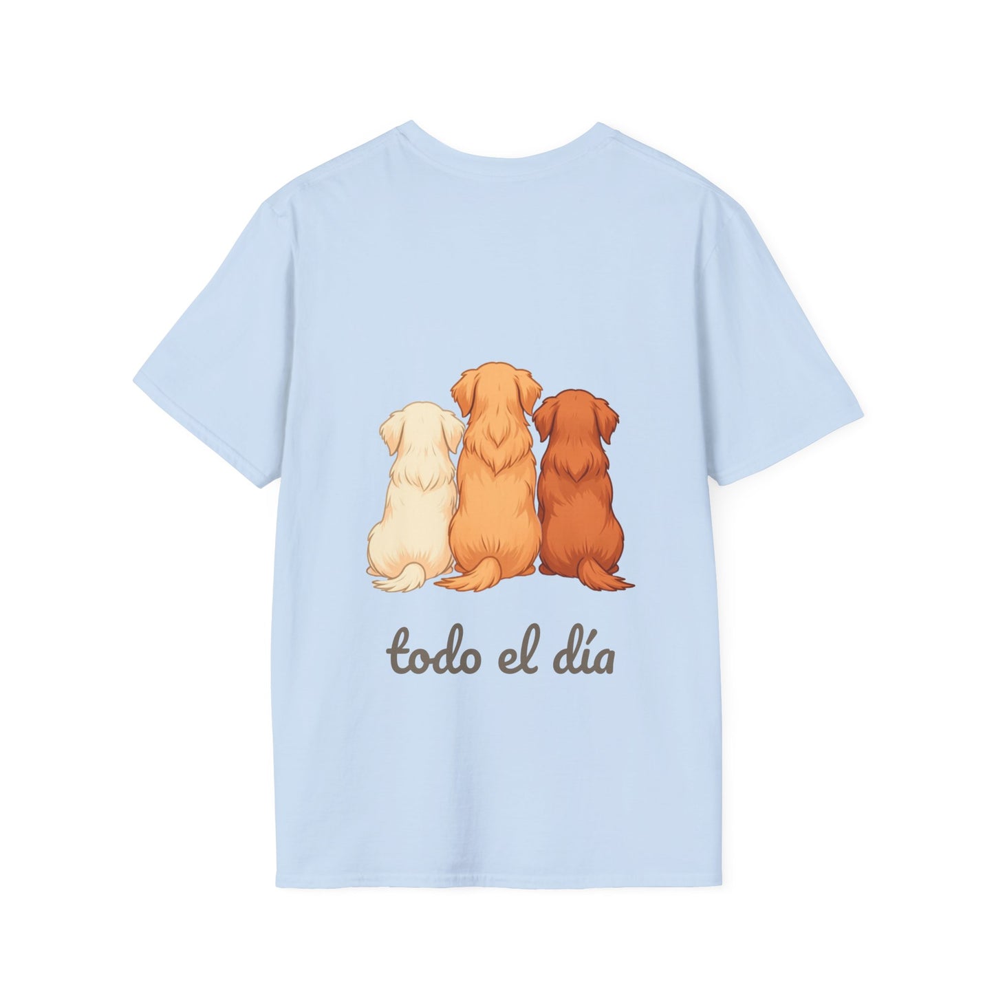 Camiseta Unisex Golden Retriever – Para Amantes de Goldens con Estilo y Buenas Vibras