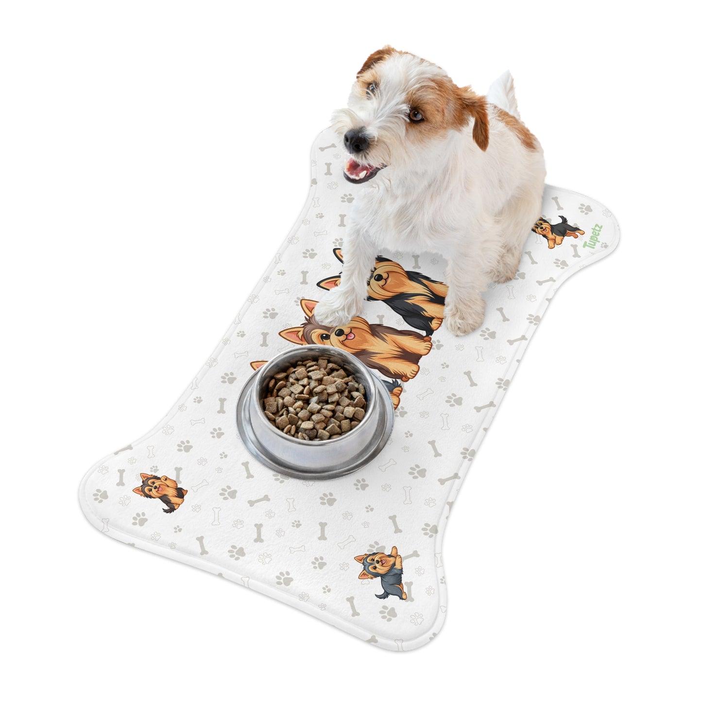 Tapete para Comedero de %%petName%% – Funcionalidad, Encanto y Mucho Estilo Yorkie