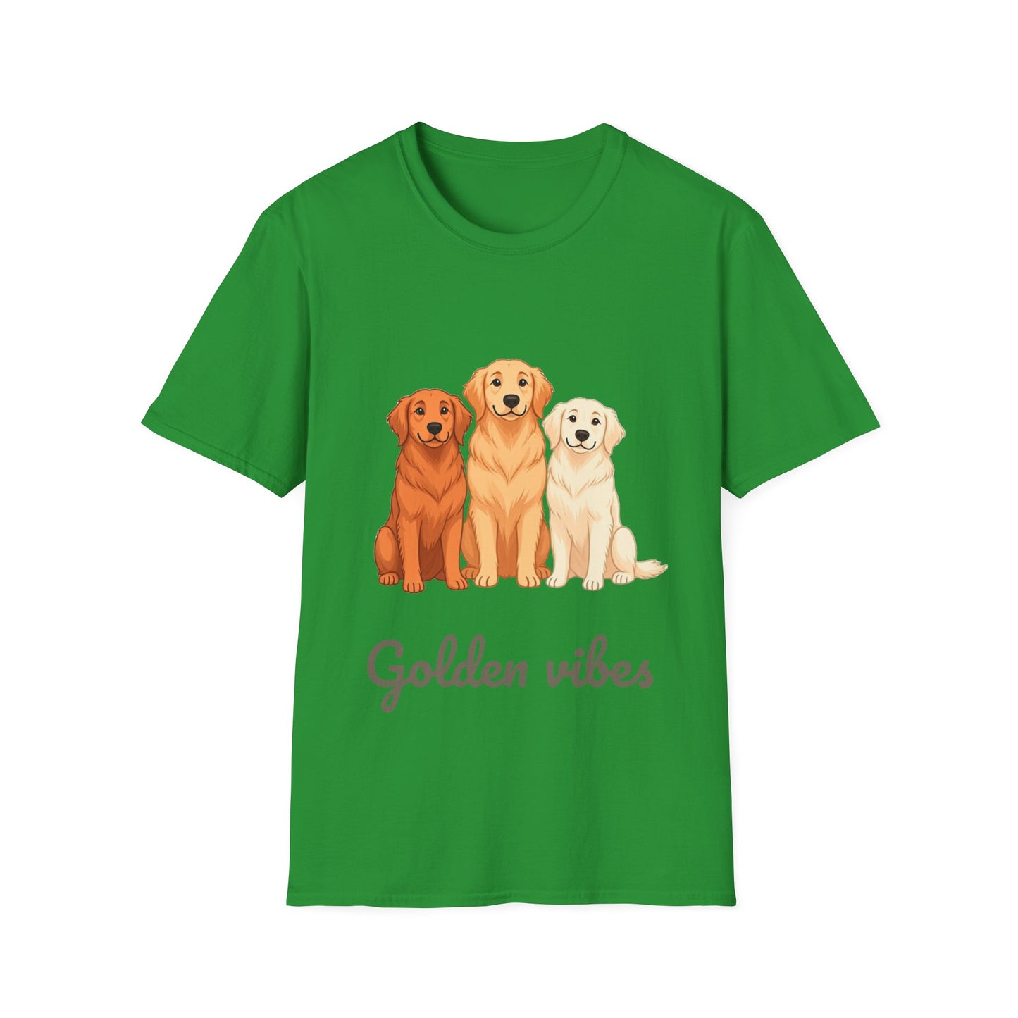 Camiseta Unisex Golden Retriever – Para Amantes de Goldens con Estilo y Buenas Vibras