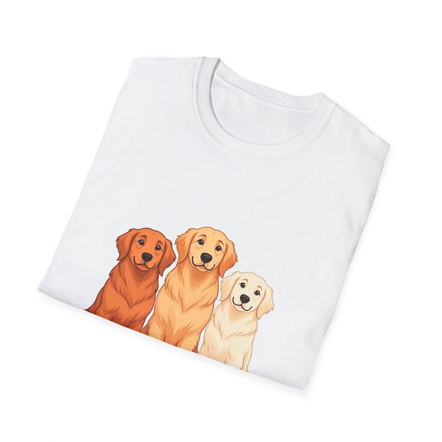 Camiseta Unisex Golden Retriever – Para Amantes de Goldens con Estilo y Buenas Vibras