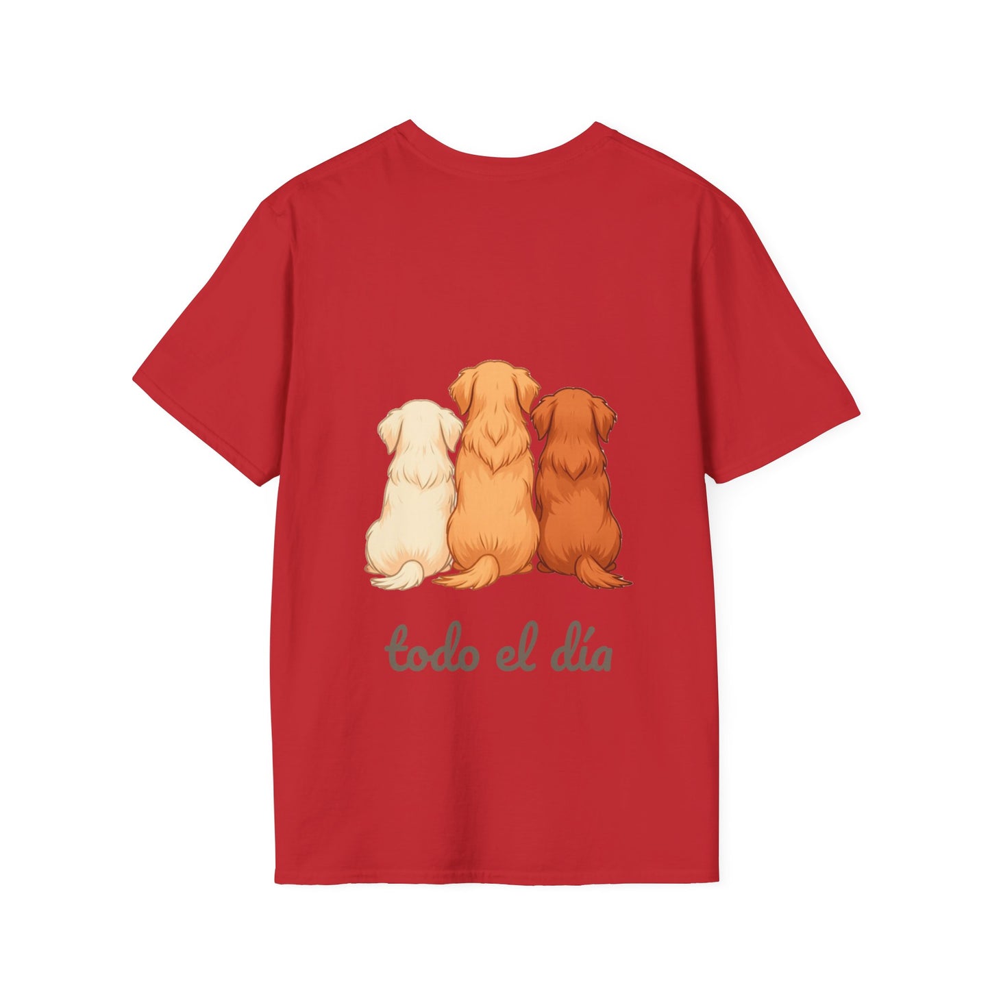 Camiseta Unisex Golden Retriever – Para Amantes de Goldens con Estilo y Buenas Vibras