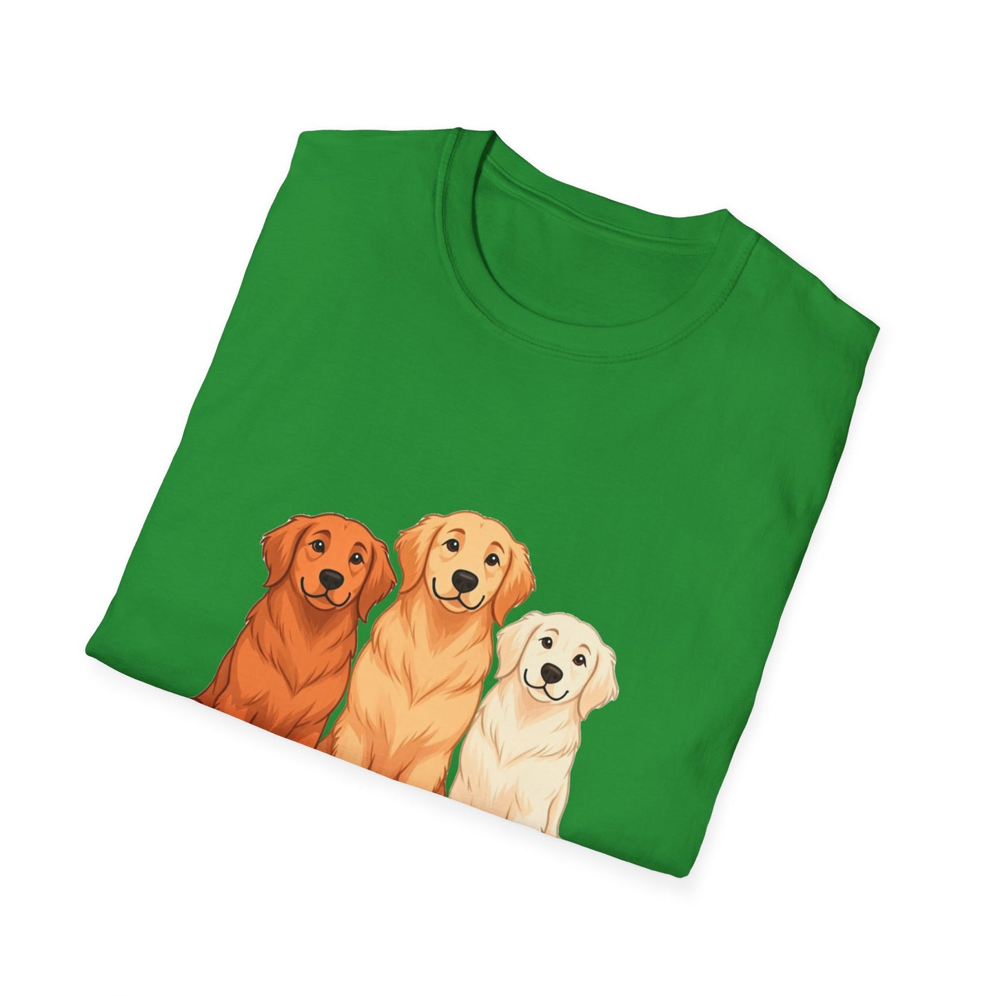 Camiseta Unisex Golden Retriever – Para Amantes de Goldens con Estilo y Buenas Vibras