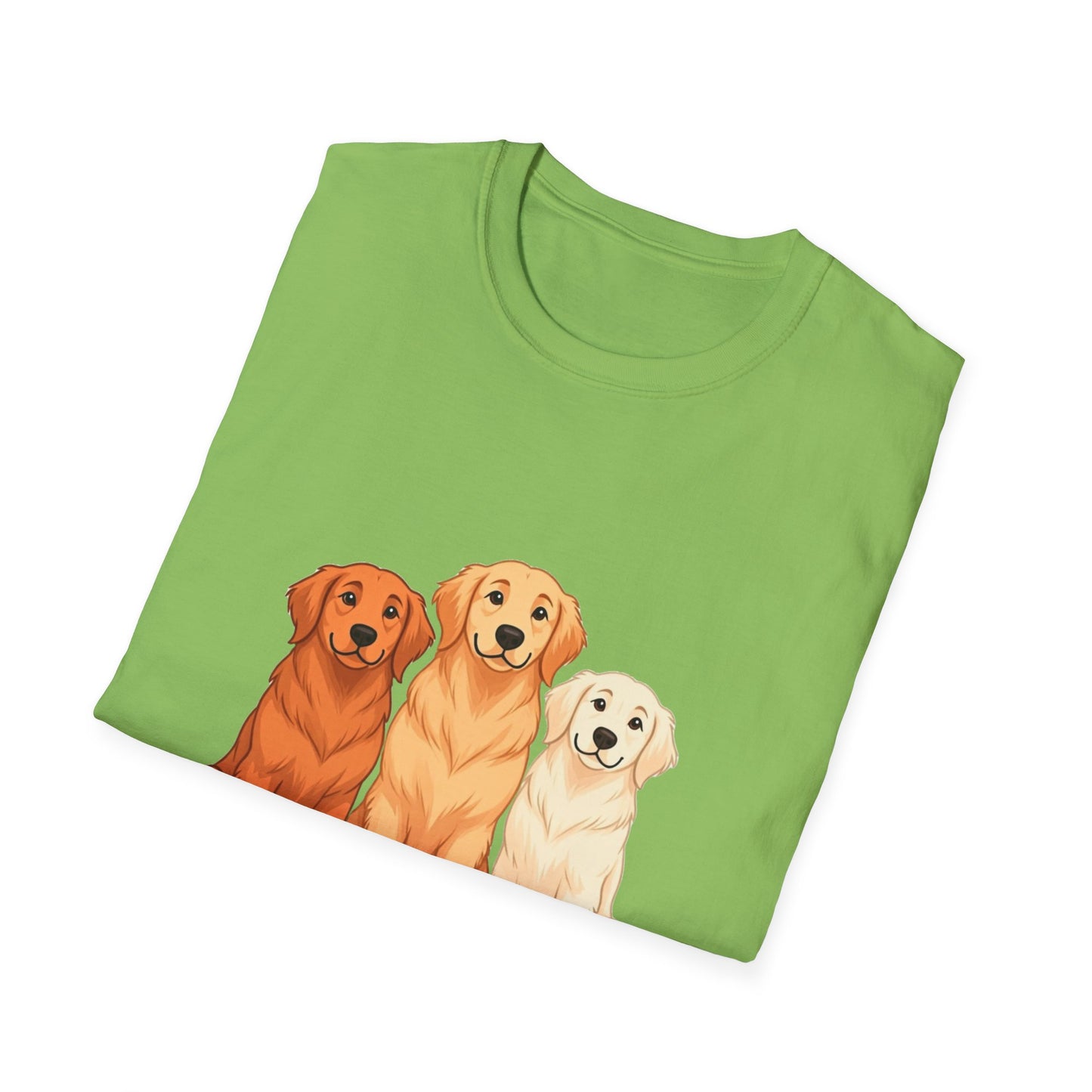 Camiseta Unisex Golden Retriever – Para Amantes de Goldens con Estilo y Buenas Vibras