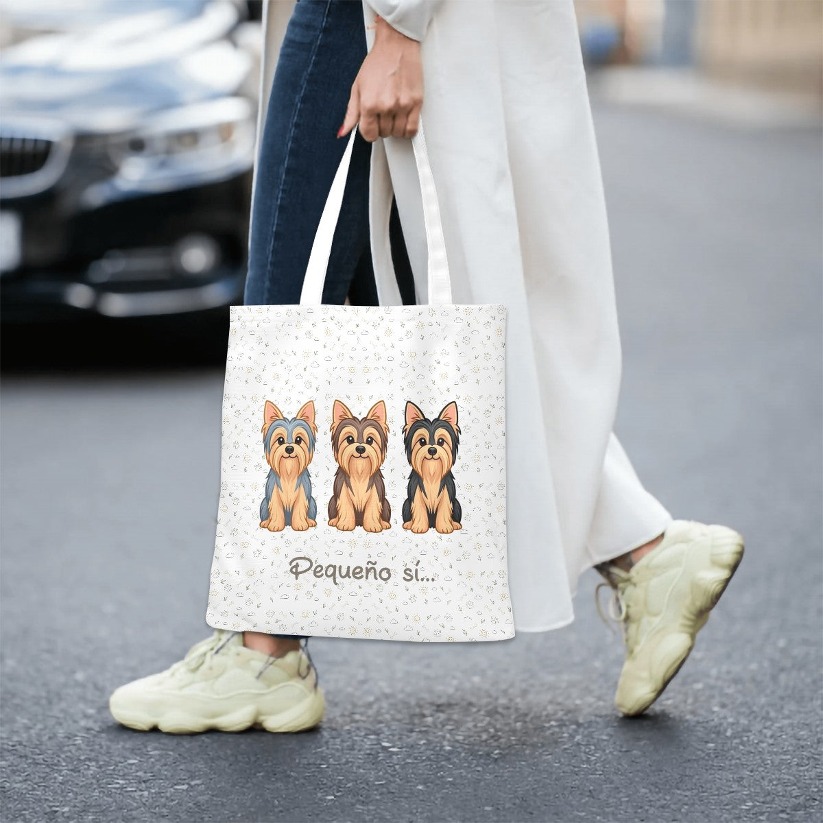 Bolsa Tote “Tamaño mini, carácter maxi” – Estilo y Encanto para Quien Ama a %%petName%%