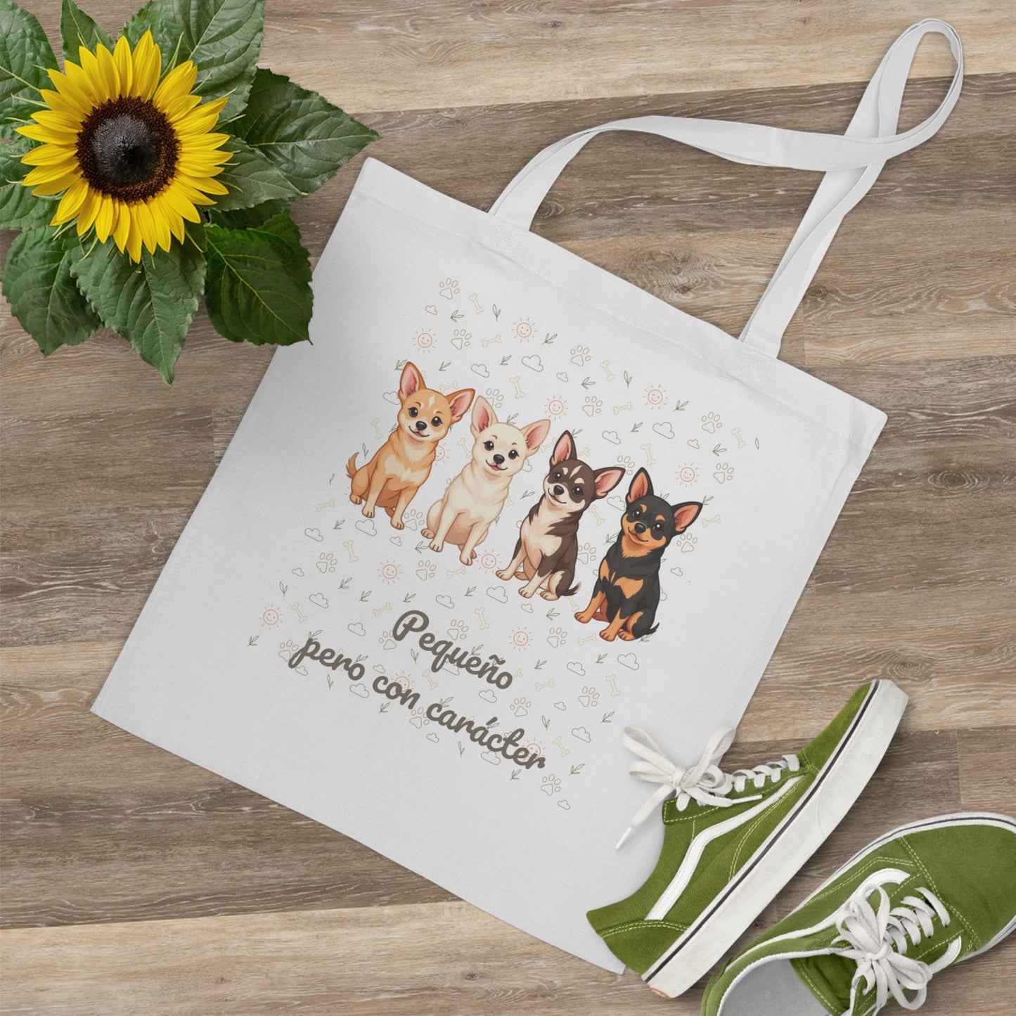 Bolsa Tote “Pequeño pero con carácter” – Estilo, Personalidad y Mucho Encanto Perruno