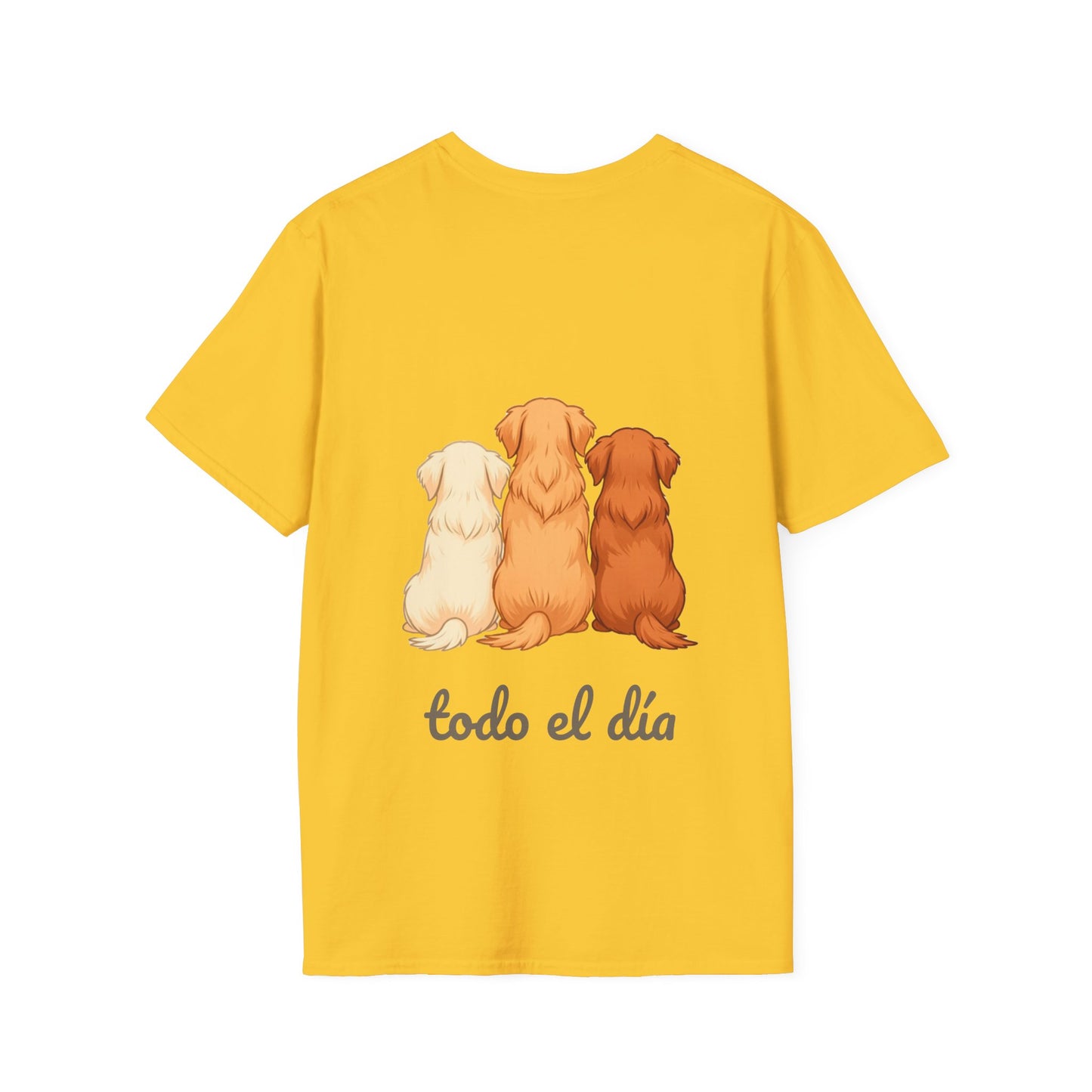 Camiseta Unisex Golden Retriever – Para Amantes de Goldens con Estilo y Buenas Vibras