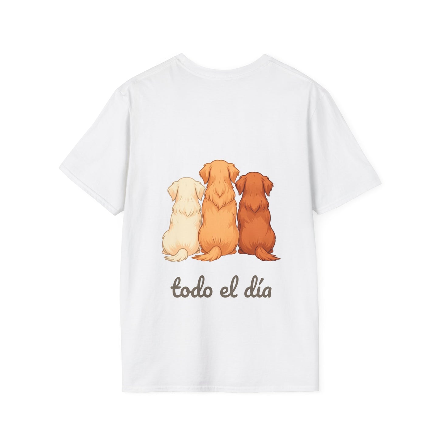 Camiseta Unisex Golden Retriever – Para Amantes de Goldens con Estilo y Buenas Vibras