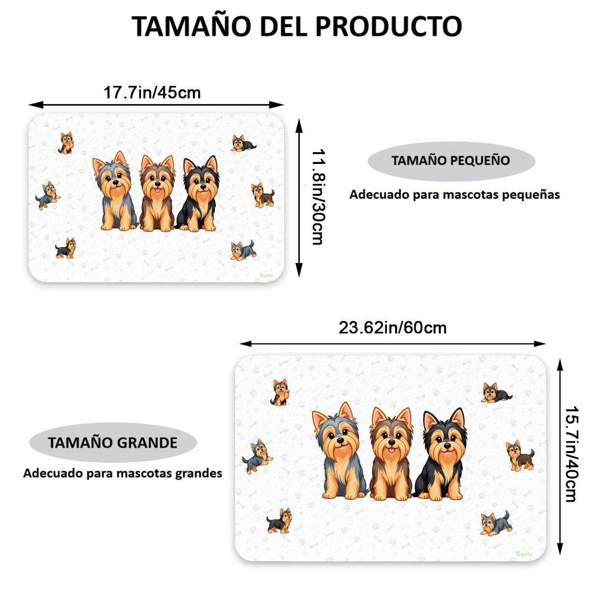 Tapete Impermeable para %%petName%% – Limpieza, Estilo y Comodidad para Cada Comida