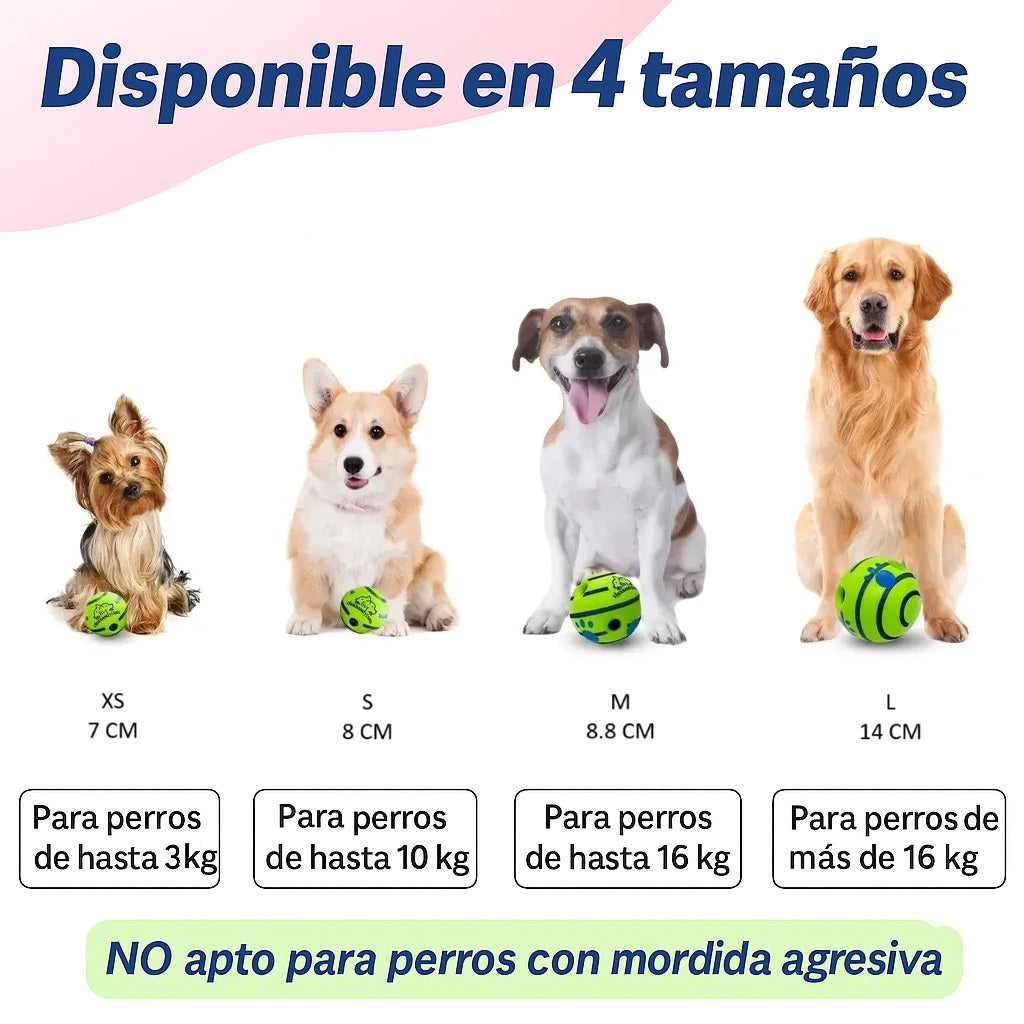 Pelota Interactiva para %%petName%% – Diversión, Estimulación Mental y Ejercicio