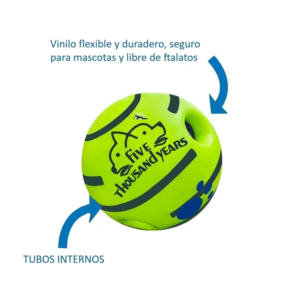 Pelota Interactiva para %%petName%% – Diversión, Estimulación Mental y Ejercicio