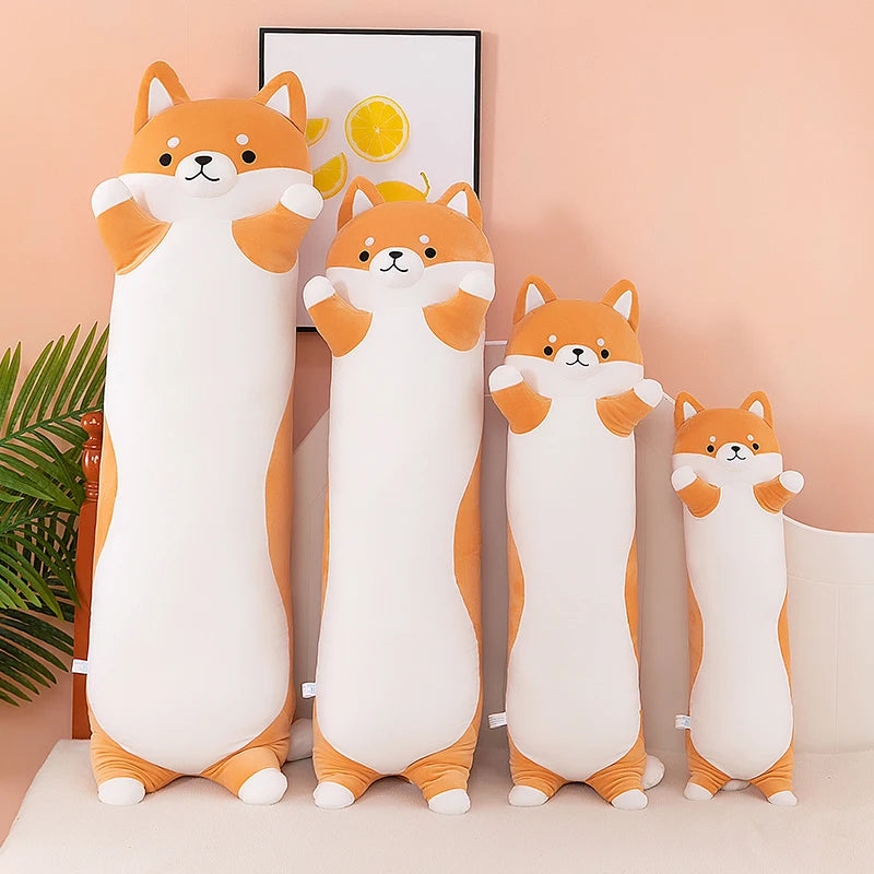 Almohada Peluche Shiba Inu – Compañero de Sueños para Grandes y Pequeños
