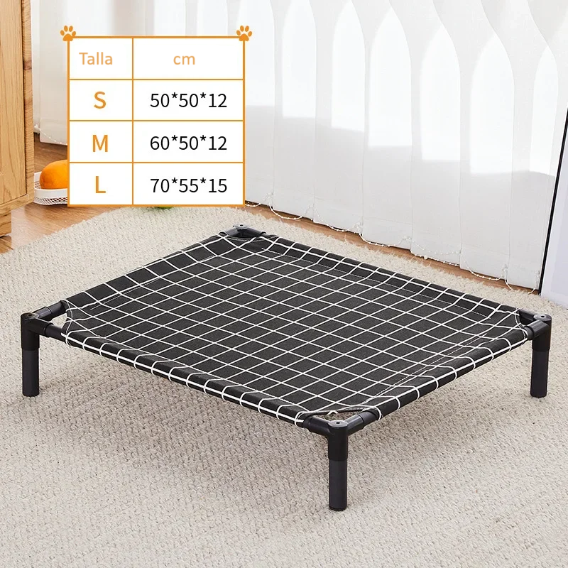 Cama Elevada Plegable para %%petName%% – Conforto, Frescura y Versatilidad en Cualquier Época del Año 🐾🛏️