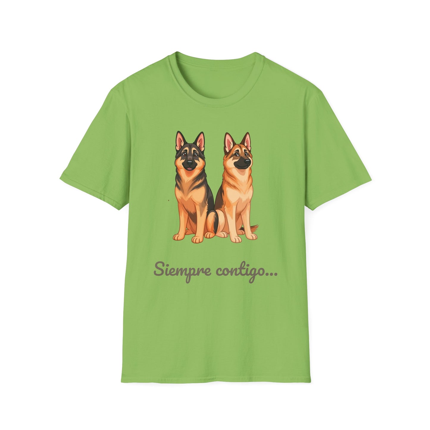 Camiseta Unisex Pastor Alemán – Para Amantes de Pastores con Estilo