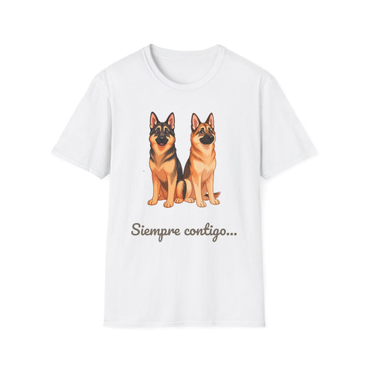 Camiseta Unisex Pastor Alemán – Para Amantes de Pastores con Estilo