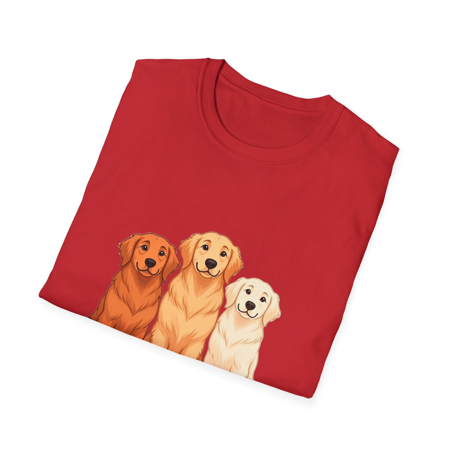 Camiseta Unisex Golden Retriever – Para Amantes de Goldens con Estilo y Buenas Vibras