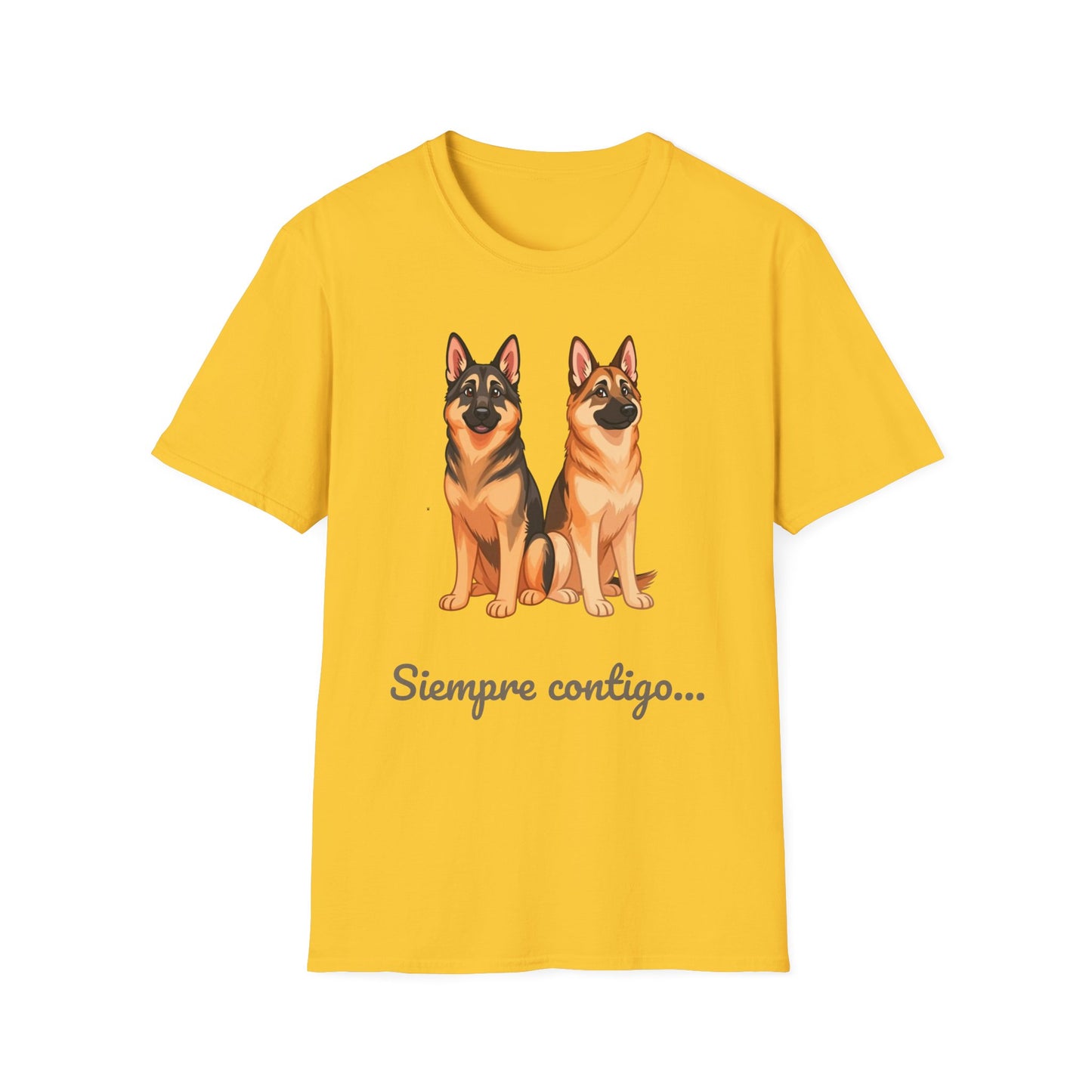 Camiseta Unisex Pastor Alemán – Para Amantes de Pastores con Estilo