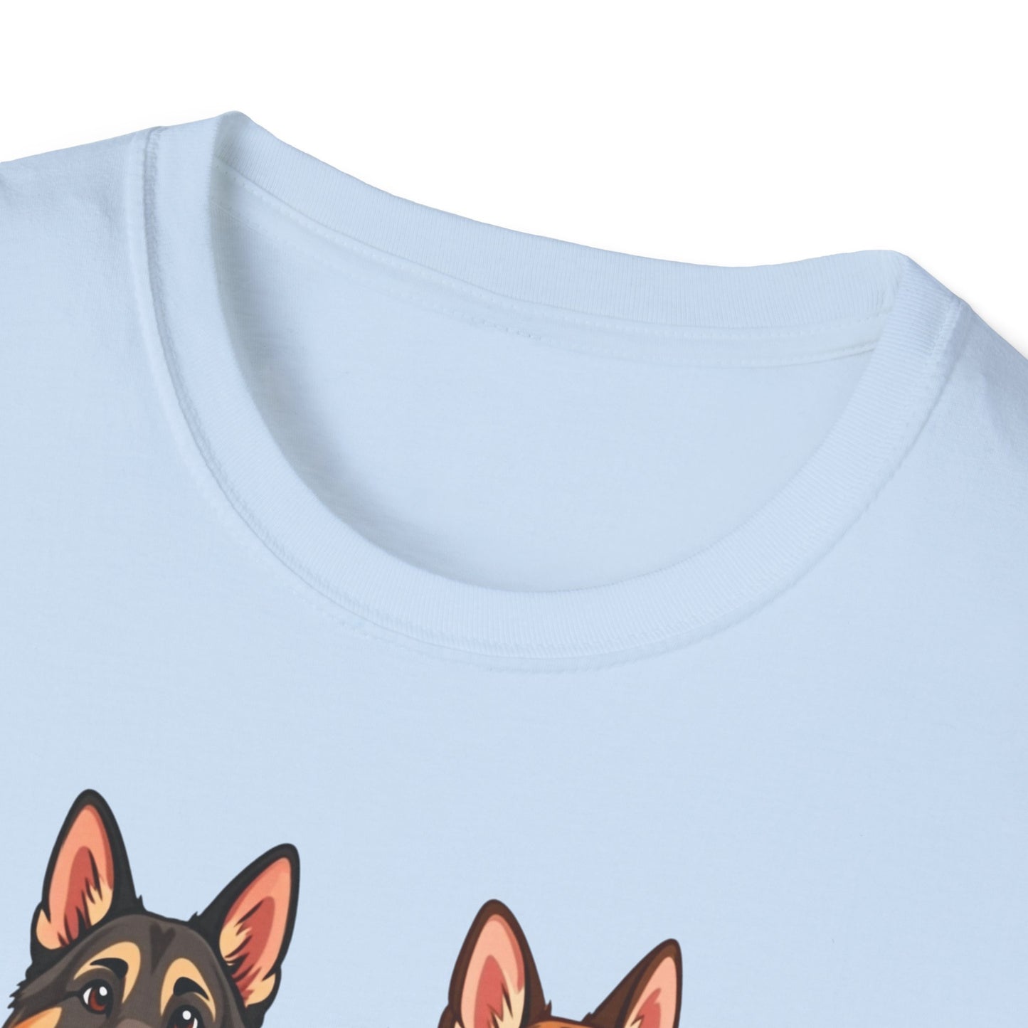 Camiseta Unisex Pastor Alemán – Para Amantes de Pastores con Estilo