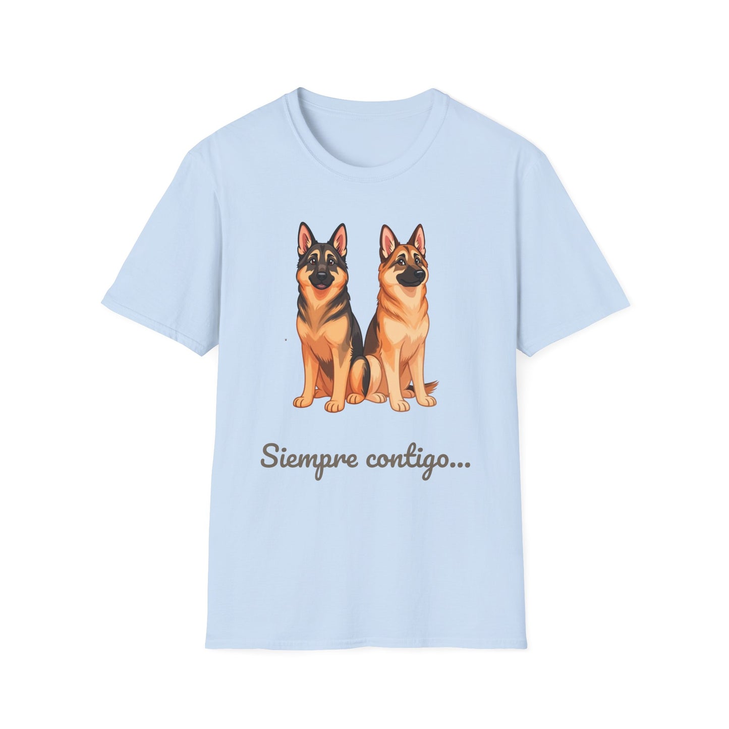 Camiseta Unisex Pastor Alemán – Para Amantes de Pastores con Estilo