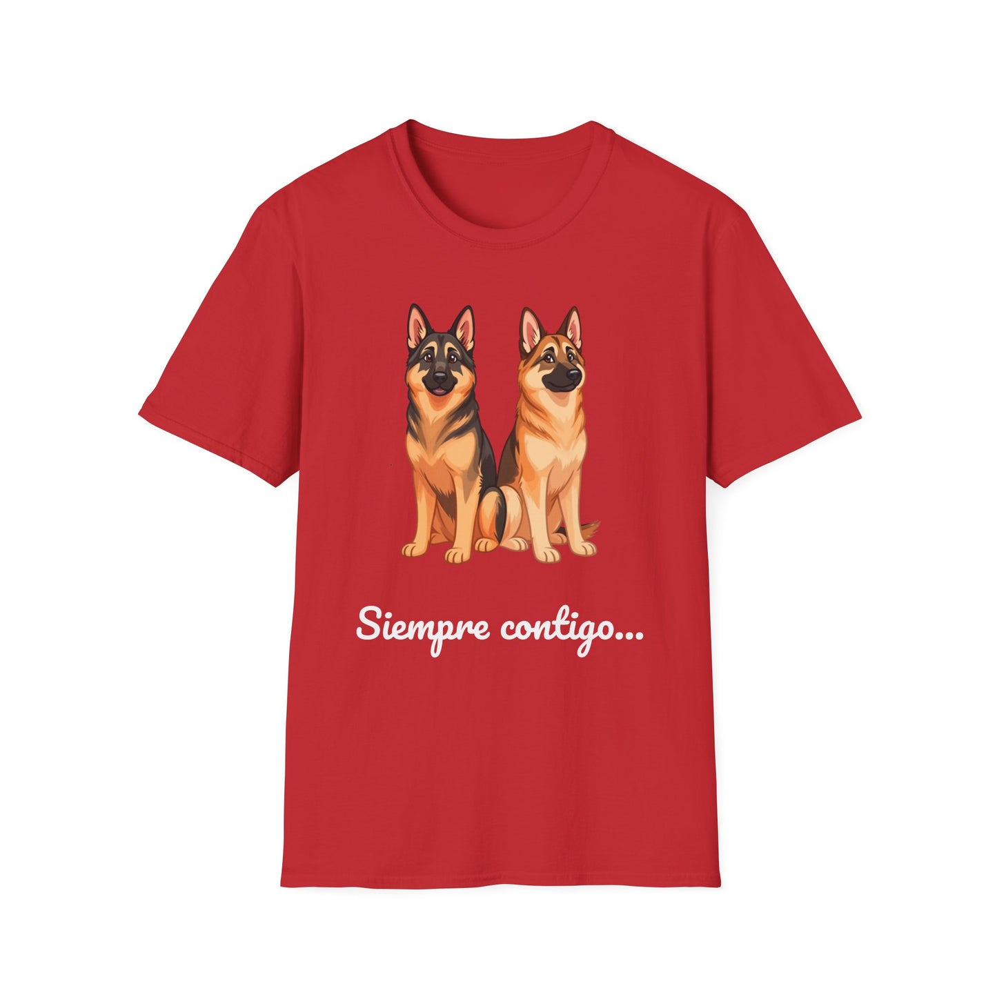Camiseta Unisex Pastor Alemán – Para Amantes de Pastores con Estilo