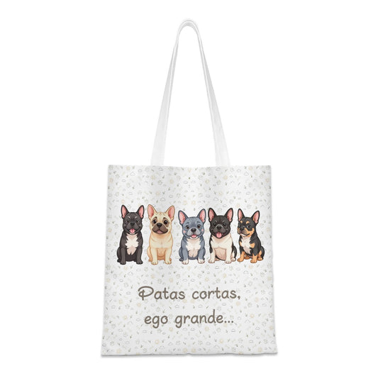 Bolsa Tote “Patas cortas, ego grande” – Actitud y Estilo para Quien Ama a %%petName%%