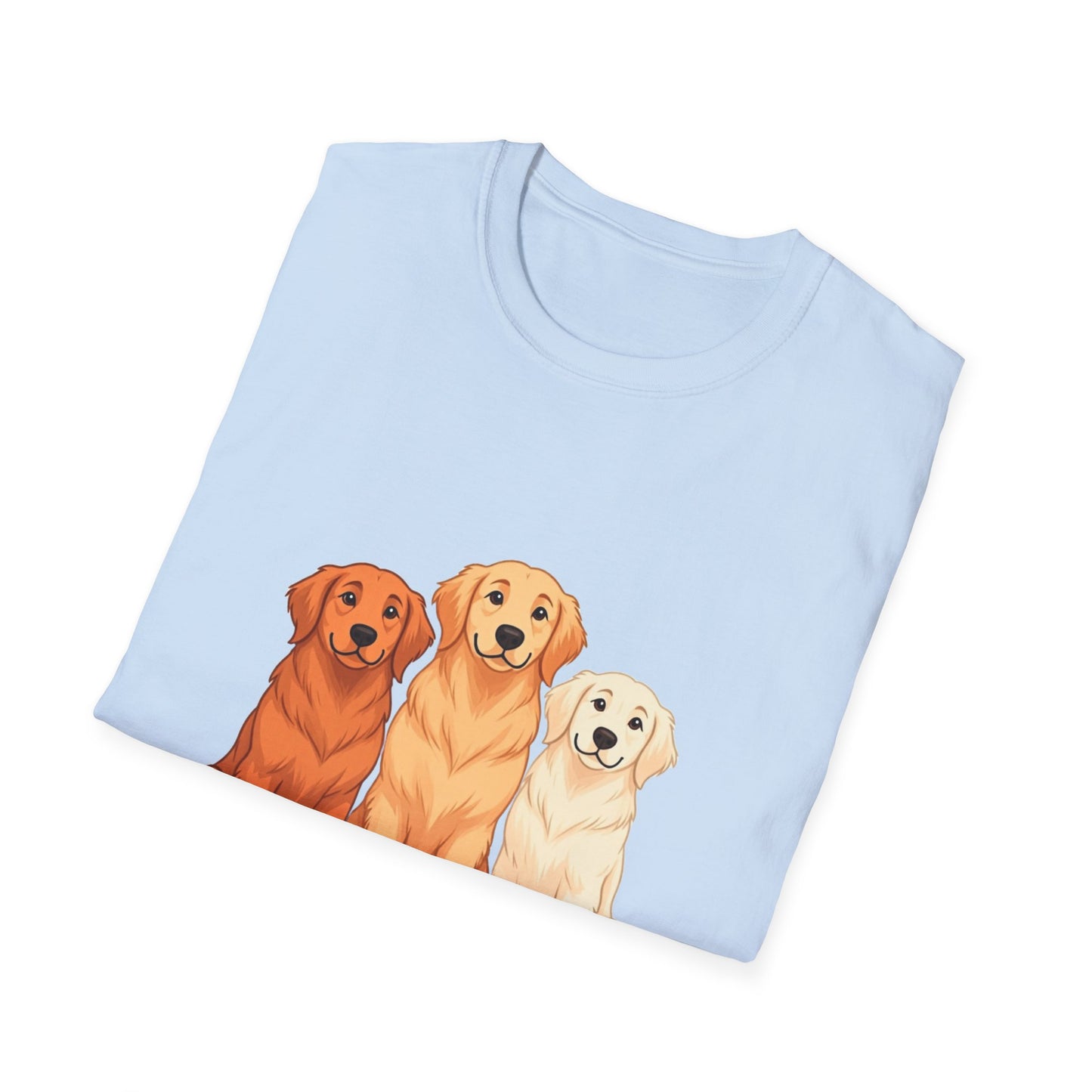 Camiseta Unisex Golden Retriever – Para Amantes de Goldens con Estilo y Buenas Vibras