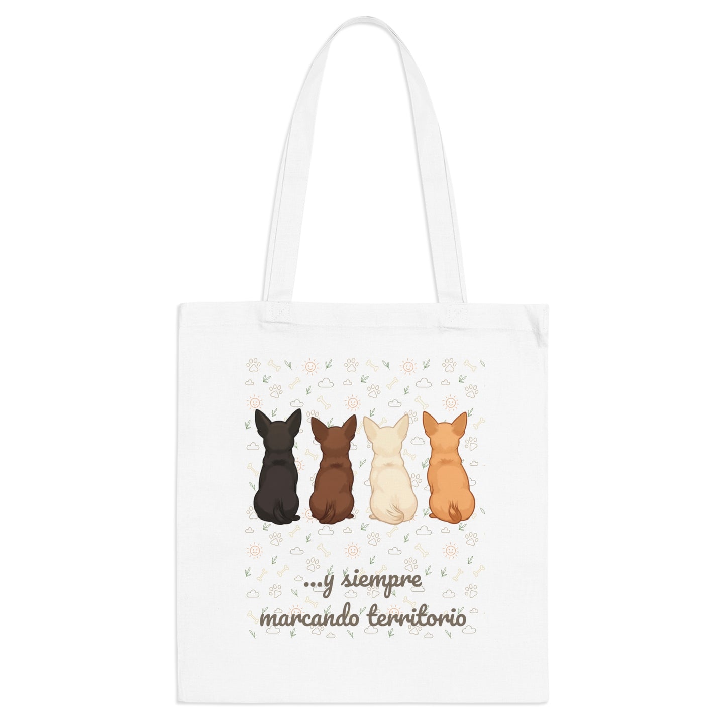 Bolsa Tote “Pequeño pero con carácter” – Estilo, Personalidad y Mucho Encanto Perruno
