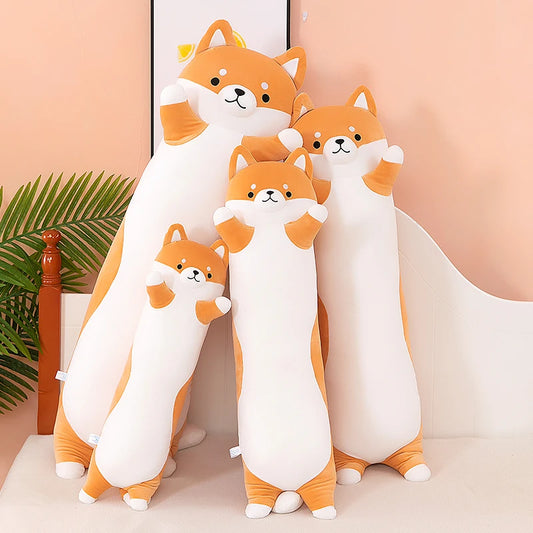Almohada Peluche Shiba Inu – Compañero de Sueños para Grandes y Pequeños